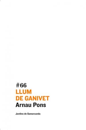 LLUM DE GANIVET | 9788497664530 | ARNAU PONS ROIG