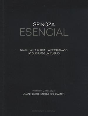 SPINOZA ESENCIAL | 9788415216407 | GARCÍA DEL CAMPO, JUAN PEDRO