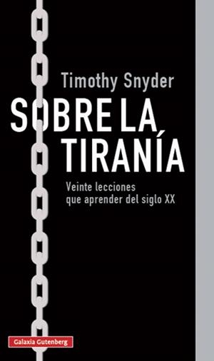 SOBRE LA TIRANÍA | 9788416734979 | SNYDER, TIMOTHY