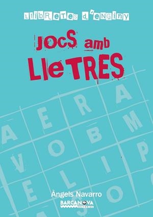 LLIBRETES D 'ENGINY. JOCS AMB LLETRES | 9788448928247 | NAVARRO, ÀNGELS