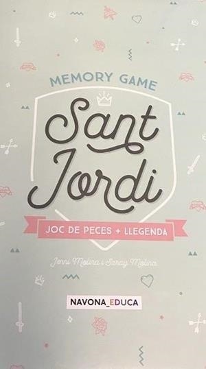 MEMORY GAME. SANT JORDI | 9788416259816 | MOLINA, SARAY I JENI