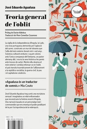TEORIA GENERAL DE L'OBLIT | 9788417339036 | AGUALUSA, JOSÉ EDUARDO