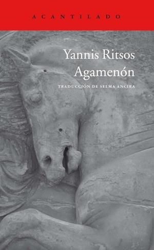 AGAMENÓN | 9788416748839 | RITSOS, YANNIS