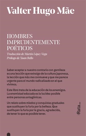 HOMBRES IMPRUDENTEMENTE POÉTICOS | 9788416738397 | HUGO MÃE, VALTER