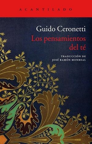 LOS PENSAMIENTOS DEL TÉ | 9788417346072 | GUIDO CERONETTI