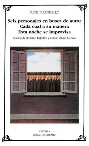 SEIS PERSONAJES EN BUSCA DE AUTOR; CADA CUAL A SU MANERA; ESTA NOCHE SE IMPROVIS | 9788437611372 | PIRANDELLO, LUIGI