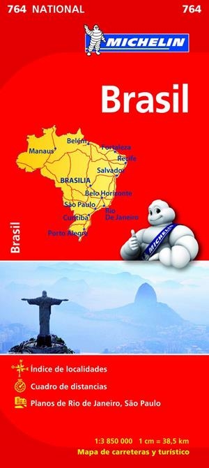 MAPA NATIONAL BRASIL | 9782067173514 | VARIOS AUTORES